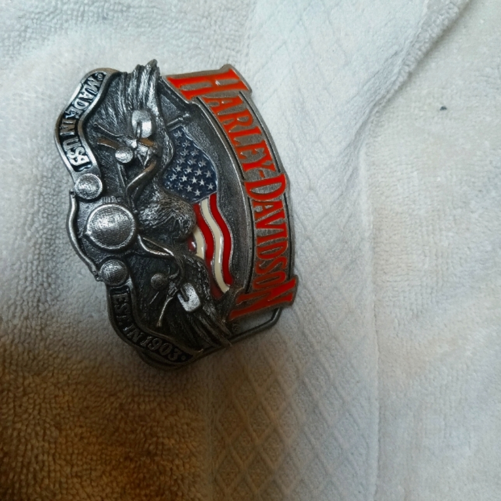 Harley-Davidson belt buckle